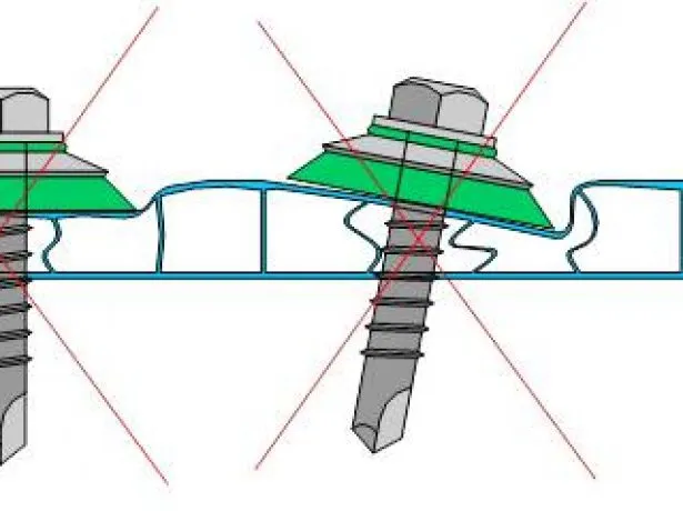Правильное крепление поликарбоната
