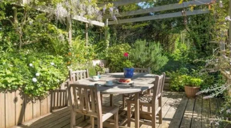 Патио в деревне