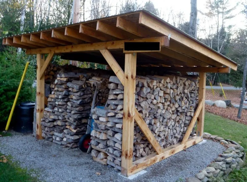 Дровница Firewood Shelter
