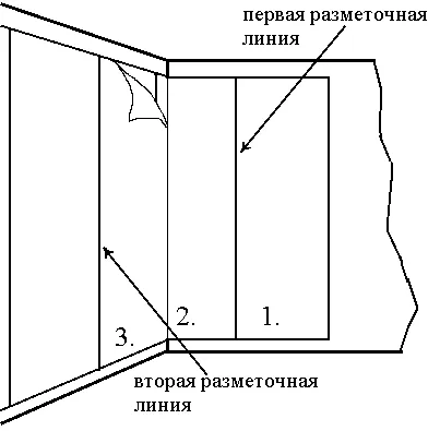 Учимся клеить флизелиновые обои в углах