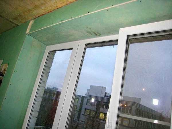 Устройство откосов из гипсокартона ... Устройство откосов из гипсокартона ...